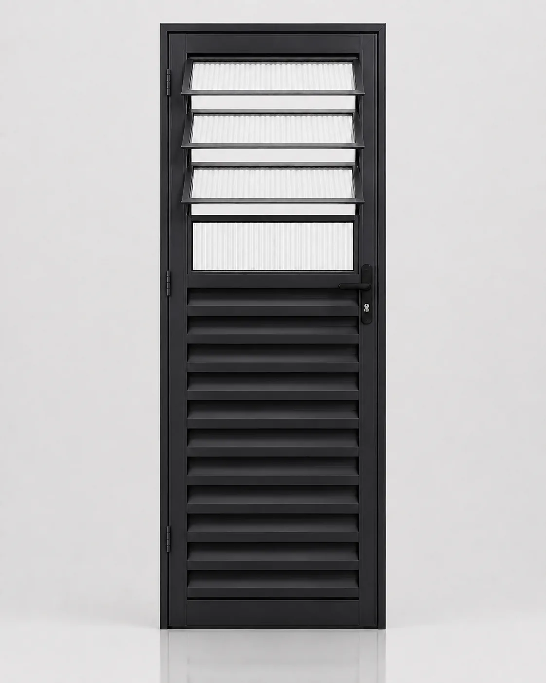 Porta Basculante - Preto